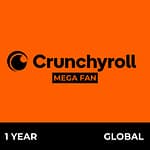 Crunchyroll Premium Mega Fan 1-Year Account - GLOBAL