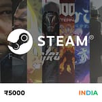 Steam Gift Card India 5000 INR
