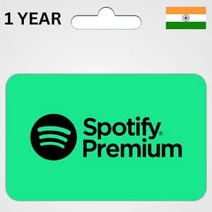 Spotify India Gift Card – 1 Year (12 Months)
