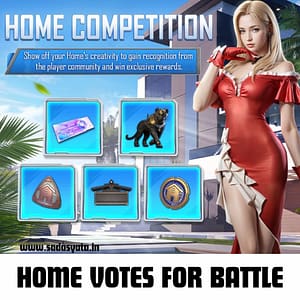 BGMI Home Popularity Votes (Event Boost)