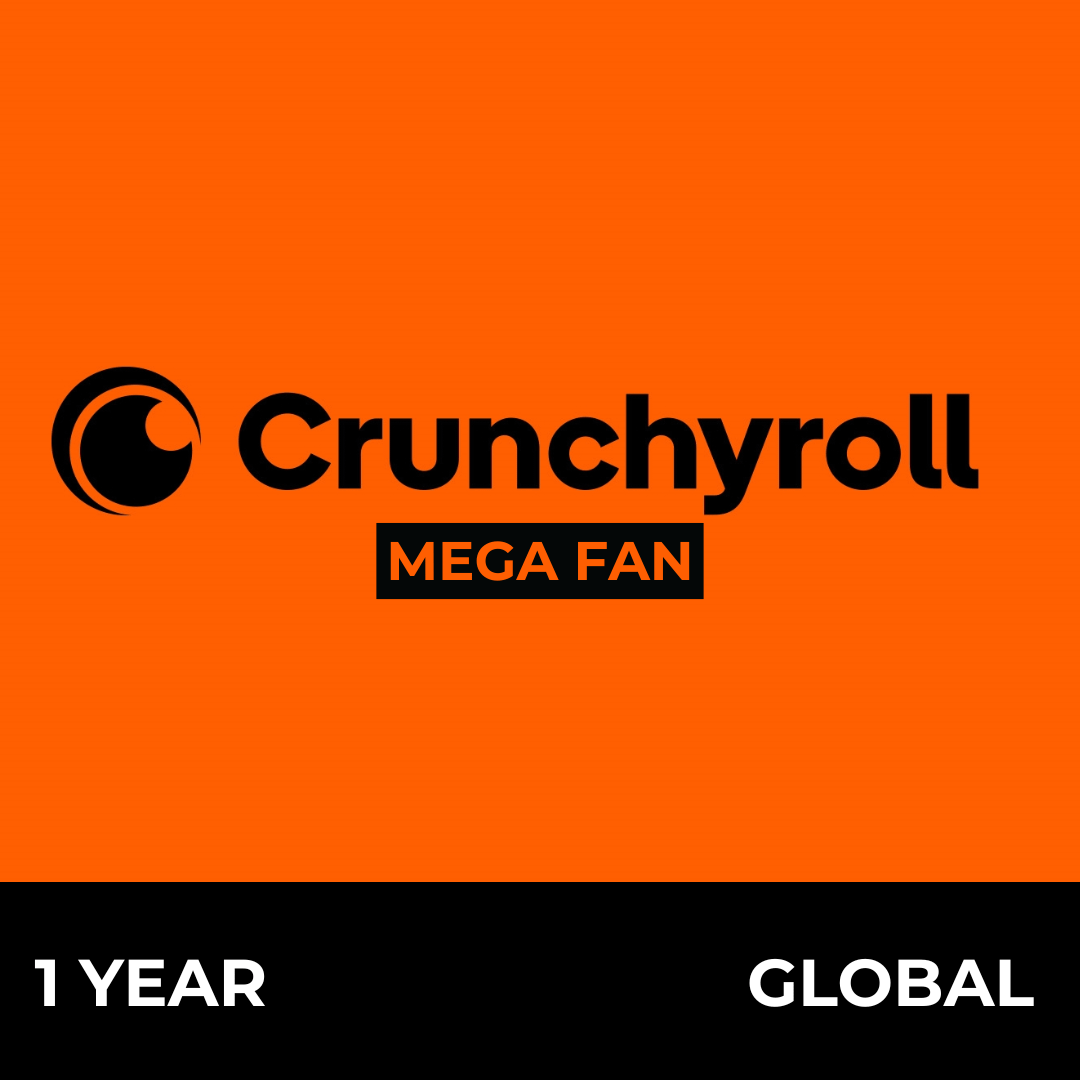 Crunchyroll Premium Mega Fan 1-Year Account - GLOBAL