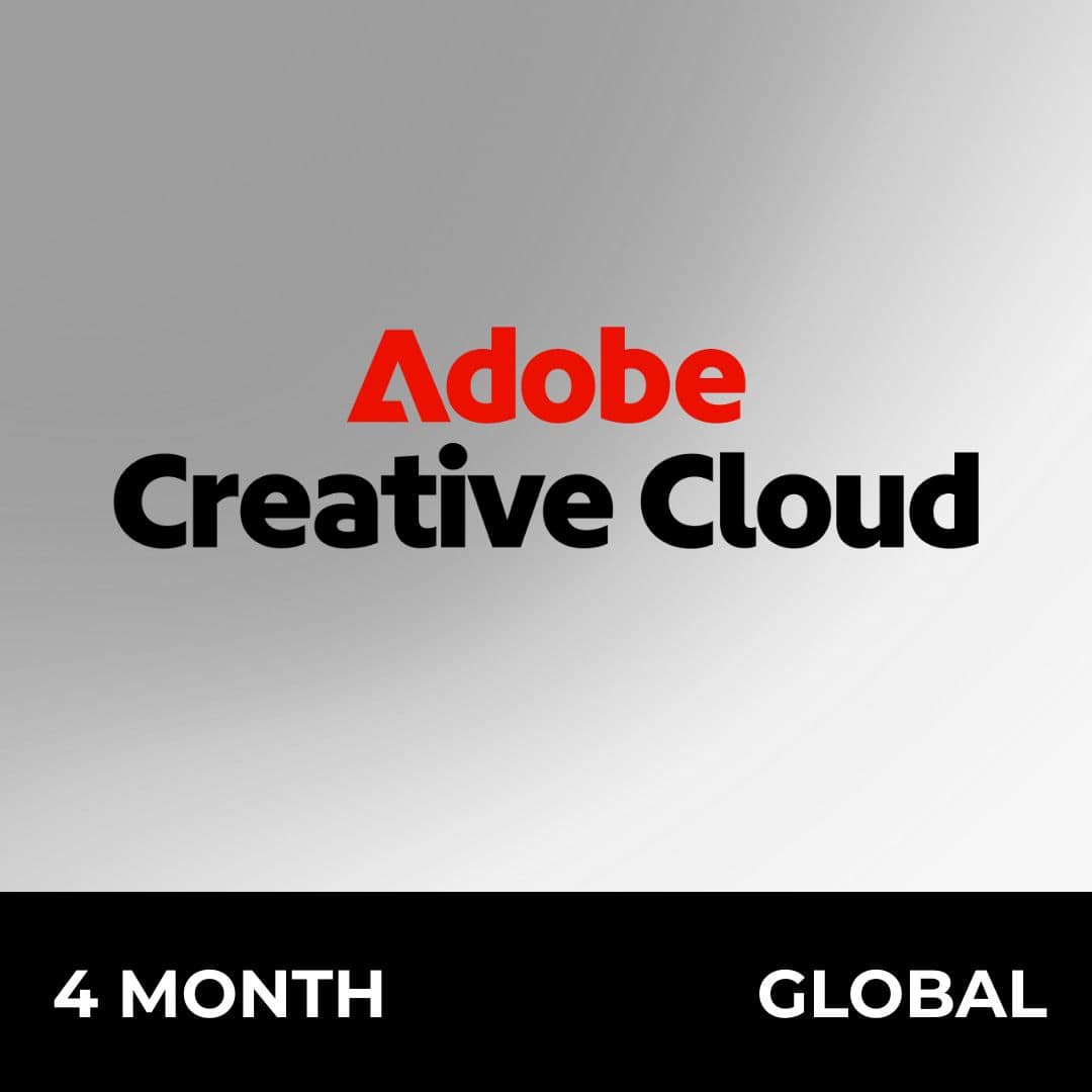 Adobe Creative Cloud Pro Account - 4 Month