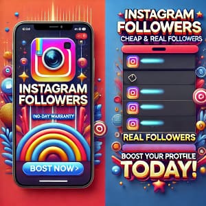 Instagram Followers – Cheap & Real Followers with Instant Delivery